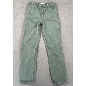 Abercrombie & Fitch High Rise Jeans - Green